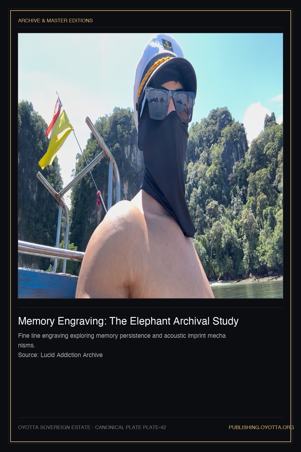 Memory Engraving: The Elephant Archival Study