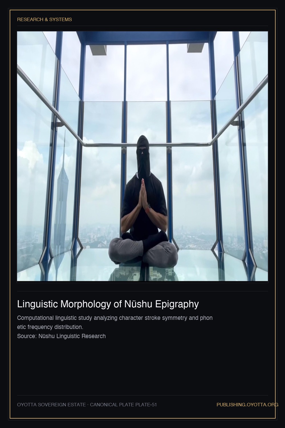 Linguistic Morphology of Nüshu Epigraphy