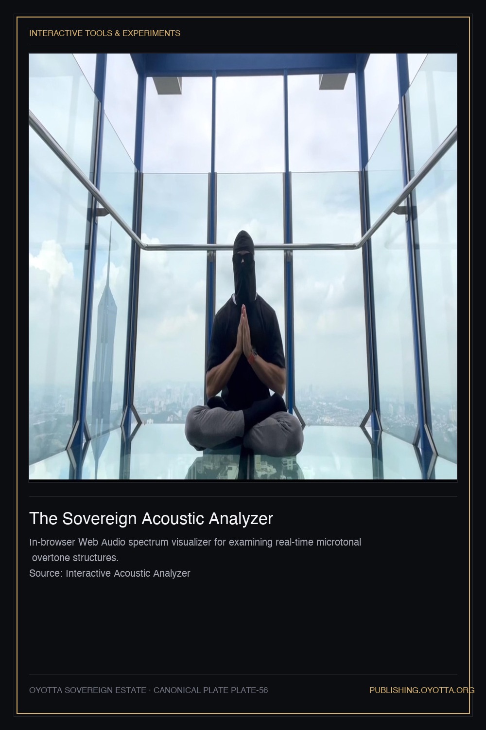 The Sovereign Acoustic Analyzer